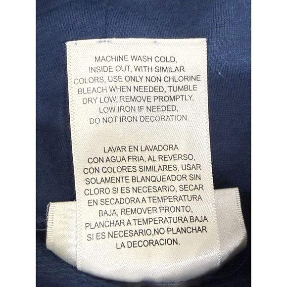 Disney Parks Love Sweatshirt Hoodie & Sweatpants Blue Striped Mickey Size L - Picture 7 of 10